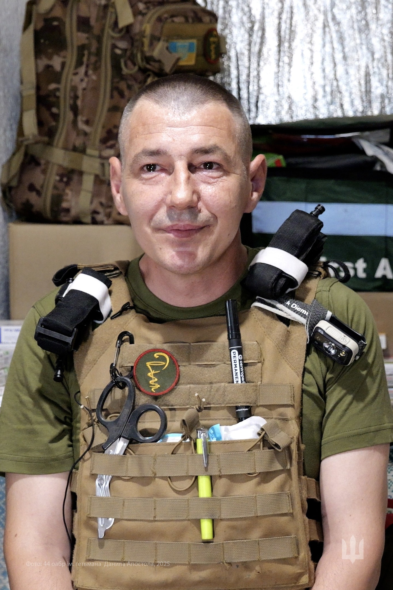 Люди,  які щодня рятують життя: медики 44 окремої артилерійської бригади