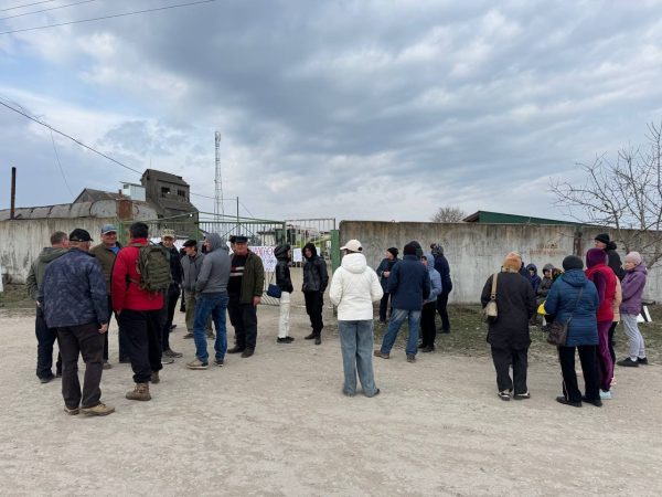 протест пайовиків у Романовому Селі