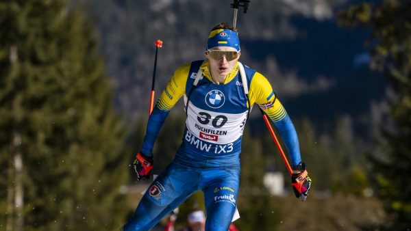 біатлоніст Віталій Мандзин на Кубку світу з біатлону