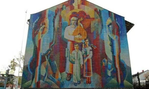 мозаїчні панно на будівлях Тернопільщини