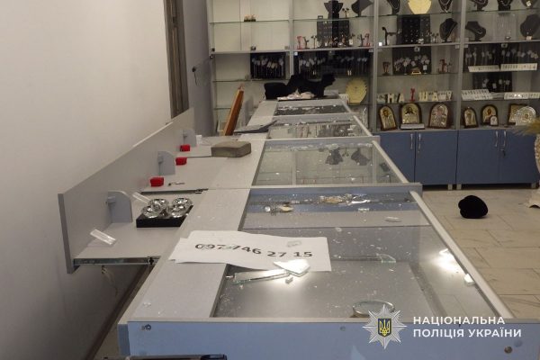 пограбування ювелірного магазину на Чортківщині