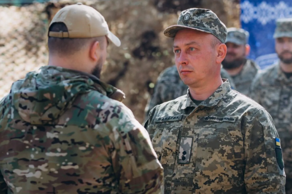 військовий нагороджений орденом