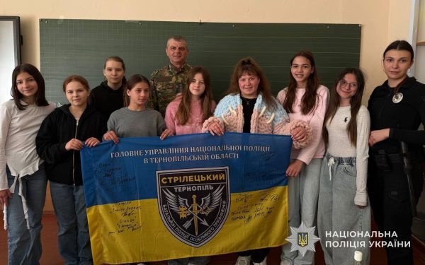 зустріч учнів з ветераном
